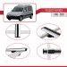 Peugeot Partner 1996-2003 Arası Ile Uyumlu Basic Model Ara Atkı Tavan Barı Gri̇ 3 Adet