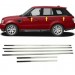 Range Rover Uyumlu Sport 2006-2012 Cam Çıtası Paslanmaz Çelik Krom 6 Parça