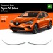Renault Clio Uyumlu 5 Krom Ayna Alt Çıtası 2 Parça. 2019 Ve Üzeri