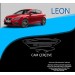 Seat Leon Uyumlu Krom Cam Çerçevesi Paslanmaz Çelik 12 Parça Leon Mk3 (2013-2020)