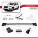 Subaru Ascent 2019 Ve Sonrası Ile Uyumlu Fly Model Ara Atkı Tavan Barı Gri̇ 3 Adet Bar