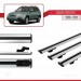 Subaru Forester 2008-2013 Arası Ile Uyumlu Basic Model Ara Atkı Tavan Barı Gri̇ 3 Adet