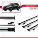 Subaru Forester 2013-2018 Arası Ile Uyumlu Basic Model Ara Atkı Tavan Barı Gri̇ 3 Adet