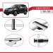 Subaru Forester 2013-2018 Arası Ile Uyumlu Basic Model Ara Atkı Tavan Barı Gri̇ 3 Adet