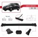 Subaru Forester 2013-2018 Arası Ile Uyumlu Fly Model Ara Atkı Tavan Barı Si̇yah 3 Adet Bar