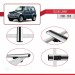 Suzuki Jimny 1998-2018 Arası Ile Uyumlu Basic Model Ara Atkı Tavan Barı Gri̇ 3 Adet