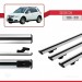 Suzuki Sx4 2006-2013 Arası Ile Uyumlu Basic Model Ara Atkı Tavan Barı Gri̇ 3 Adet