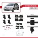 Toyota Auris / Corolla (E150) 2006-2012 Arası Ile Uyumlu Ace-4 Ara Atkı Tavan Barı Gri̇