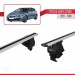 Toyota Auris / Corolla (E180) 2012-2018 Arası Ile Uyumlu Ace-4 Ara Atkı Tavan Barı Gri̇