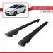 Toyota Auris Touring Sport 2013-2018 Arası Ile Uyumlu Hook Model Anahtar Kilitli Ara Atkı Tavan Barı Si̇yah