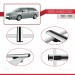 Toyota Avensis Sw 2003-2009 Arası Ile Uyumlu Basic Model Ara Atkı Tavan Barı Gri̇ 3 Adet