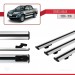 Toyota Hilux 2006-2016 Arası Ile Uyumlu Basic Model Ara Atkı Tavan Barı Gri̇ 3 Adet