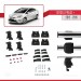 Toyota Prius + 2012-2015 Arası Ile Uyumlu Ace-4 Ara Atkı Tavan Barı Gri̇