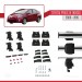 Toyota Prius Iii (Xw30) 2009-2015 Arası Ile Uyumlu Ace-4 Ara Atkı Tavan Barı Gri̇
