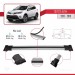Toyota Rav4 2013-2018 Arası Ile Uyumlu Fly Model Ara Atkı Tavan Barı Gri̇ 3 Adet Bar