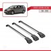 Toyota Sienna (Xl30) 2011-2020 Arası Ile Uyumlu Ace-1 Ara Atkı Tavan Barı Gri̇ 3 Adet Bar