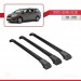 Toyota Sienna (Xl30) 2011-2020 Arası Ile Uyumlu Ace-1 Ara Atkı Tavan Barı Si̇yah 3 Adet Bar