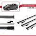 Toyota Sienna (Xl30) 2011-2020 Arası Ile Uyumlu Basic Model Ara Atkı Tavan Barı Gri̇ 3 Adet