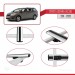 Toyota Sienna (Xl30) 2011-2020 Arası Ile Uyumlu Basic Model Ara Atkı Tavan Barı Gri̇ 3 Adet