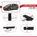 Toyota Sienna (Xl30) 2011-2020 Arası Ile Uyumlu Basic Model Ara Atkı Tavan Barı Si̇yah 3 Adet