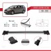 Toyota Sienna (Xl30) 2011-2020 Arası Ile Uyumlu Fly Model Ara Atkı Tavan Barı Gri̇