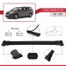 Toyota Sienna (Xl30) 2011-2020 Arası Ile Uyumlu Fly Model Ara Atkı Tavan Barı Si̇yah