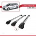Toyota Sienna (Xl40) 2021 Ve Sonrası Ile Uyumlu Ace-1 Ara Atkı Tavan Barı Gri̇ 3 Adet Bar