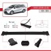 Toyota Sienna (Xl40) 2021 Ve Sonrası Ile Uyumlu Fly Model Ara Atkı Tavan Barı Si̇yah