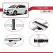 Toyota Verso 2009-2018 Arası Ile Uyumlu Basic Model Ara Atkı Tavan Barı Gri̇ 3 Adet