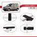 Vauxhall Combo D 2012-2018 Arası Ile Uyumlu Basic Model Ara Atkı Tavan Barı Si̇yah 3 Adet