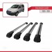 Volkswagen Caddy 2003-2010 Arası Ile Uyumlu Ace-1 Ara Atkı Tavan Barı Gri̇ 4 Adet Bar