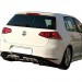 Volkswagen Golf Uyumlu 7 Custom Difüzör