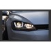Volkswagen Golf Uyumlu 7 U Led Far Silver Haraketli Sinyal -(Uzun Kısa Led Aydınlatmalar Farın İçinde)