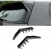 Volkswagen Golf Uyumlu 8 Cam Çıtası Life Style İmpression R-Line Paket Uyumlu (Piano Black) Parça