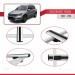 Volkswagen Tiguan 2007-2016 Arası Ile Uyumlu Basic Model Ara Atkı Tavan Barı Gri̇ 3 Adet