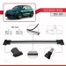 Volkswagen Tiguan 2020-2023 Arası Ile Uyumlu Fly Model Ara Atkı Tavan Barı Gri̇ 3 Adet Bar