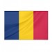 Çad Devleti Gönder Bayrağı 70X105 Cm