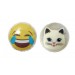 Gülen Emoji,Kedi Cep Sobası,El Isıtıcı,2 Adet Sıcak Su Torbası Pvc 9Cm
