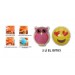Kalp Emoji Pembe Baykuş Cep Sobası,El Isıtıcı,2 Adet Sıcak Su Torbası Pvc 9Cm
