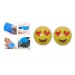 Kalpli Emoji Şekilli Cep Sobası,El Isıtıcı,2 Adet Sıcak Su Torbası Pvc 9Cm
