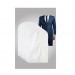 Kumaş Takım Elbise Koruyucu Kılıf Beyaz 60X132Cm