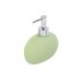 Sıvı Sabunluk Yeşil Petek Desenli Poliresin 14X8X14Cm 400Ml