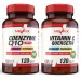 Nevfix Coenzyme Q10 200 Mg 120 Tablet Vitamin C Bromelian 120 Tab