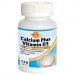 Force Nutrition Calcium Plus 120 Tablet Vitamin D3 Vitamini Kalsiyum