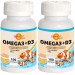 Force Nutrition Omega 3 Balık Yağı Vitamin D3 Vitamini 2X100 Softgel Portakal Aromalı
