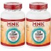 Mnk Cln Probiyotic Psyllium 2X60 Kapsül Probiyotik Cleans Flax Seed Marshmallow Slippery Elm Peppemint