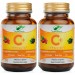 Yurdavit Vitamin C 1000 Mg Kara Mürver Kuşburnu Çinko Kordiseps Mantarı Turunçgil 2 Adet 50 Tablet