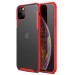 Iphone 11 Pro Kılıf Vonk Hibrit Silikon Kırmızı + Tam Kapatan Ekran Koruyucu