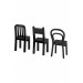 Sandalye Tasarımlı Askılık Anahtarlık 3 Adet Birden