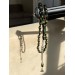 Çift Renkli  Yeşil Sarı Sürmeli Kehribar Tesbih Metal Püsküllü Misbah Misbaha Rosary Zikr